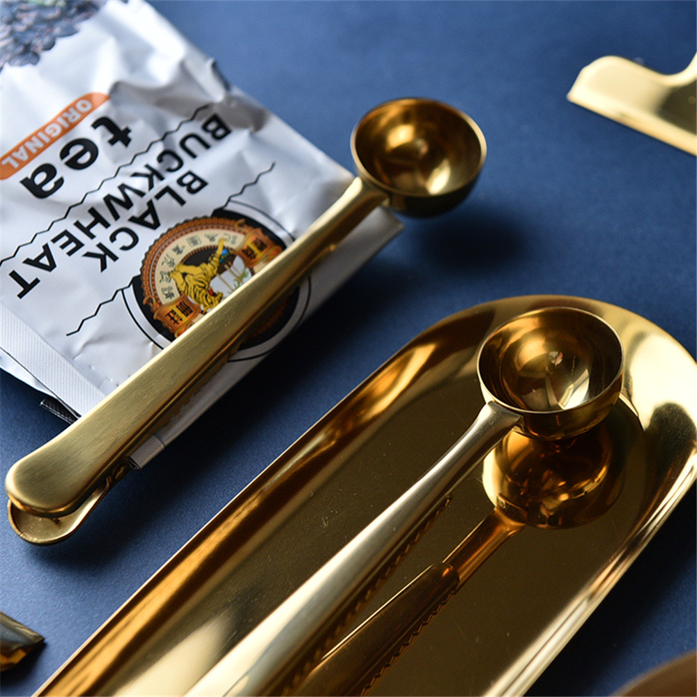 Kẹp miệng túi đựng thực phẩm đa chức năng chất liệu thép không gỉ