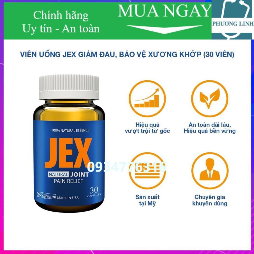 Viên uống JEX giảm đau, bảo vệ xương khớp (30 viên)