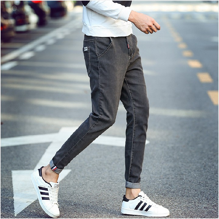 Quần jean đũng rộng co giãn LK512 390k 195k