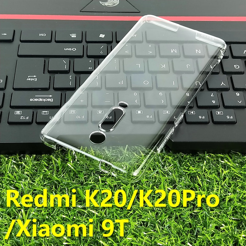 Ốp Điện Thoại Nhựa PC Cứng Trong Suốt Siêu Mỏng Cho Xiaomi Poco X2 F2 Pro 9T Redmi K20 K30 Pro 10X Pro