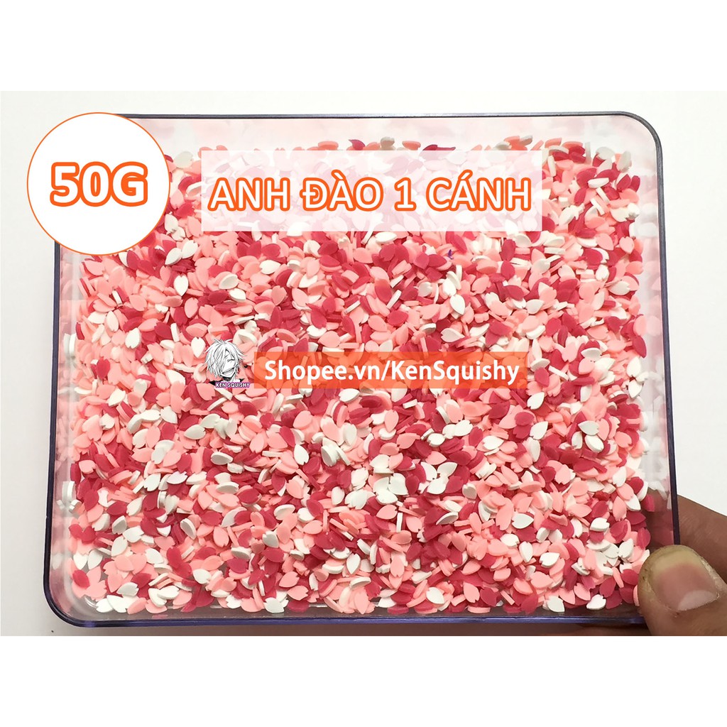 Cốm 50Gram Các Loại Nguyên Liệu Làm và Trang Trí Slime