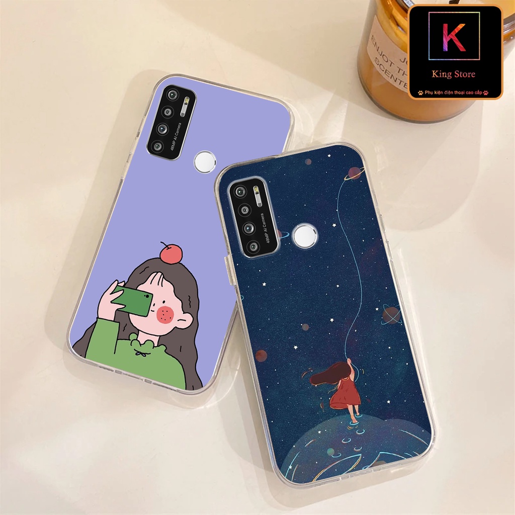 Ốp lưng Vsmart Live 4 - Vsmart live - Ốp in hình bé gái cute, đáng yêu phù hợp với mọi lứa  tuổi