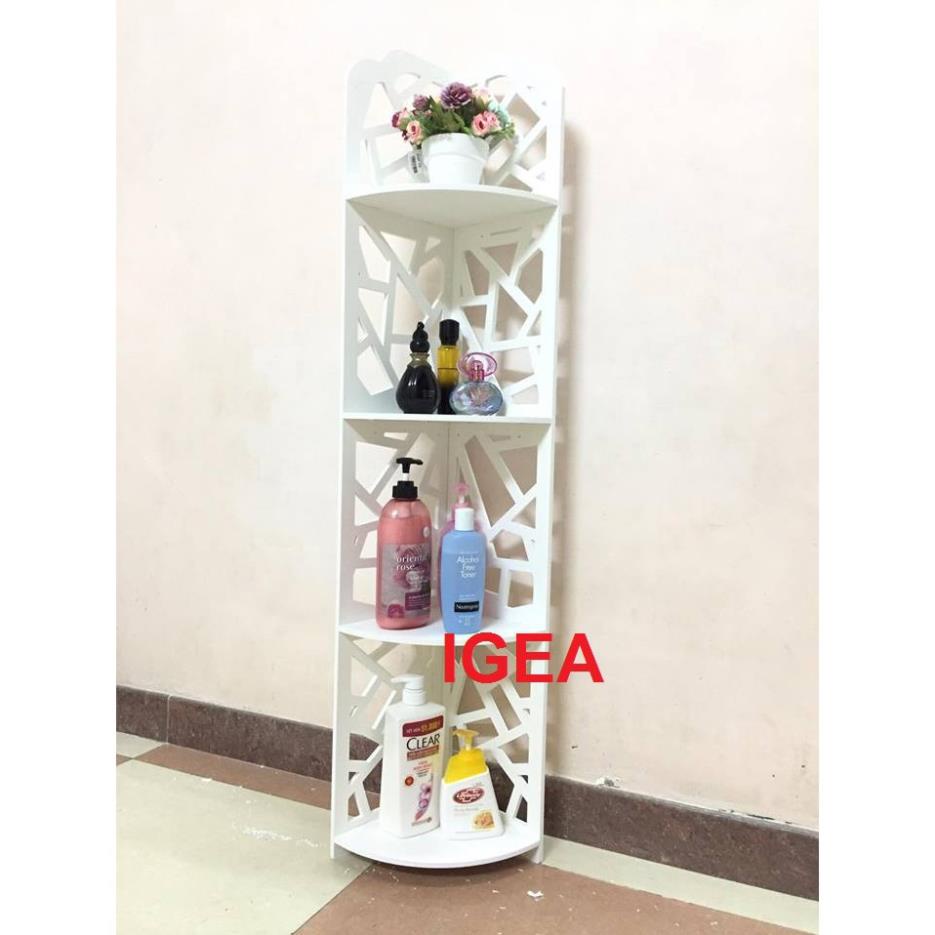 Kệ góc nhà tắm 4 tầng đa năng chống nước 80cm x 20cm x 30cm - giao ngẫu nhiên