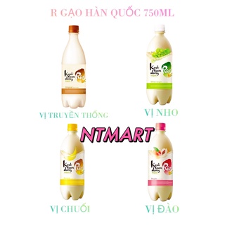 Nước gạo makgeolli vị trái cây hàn quốc