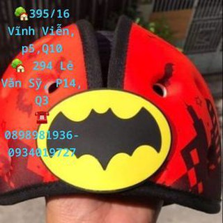 Nón bảo hiểm MUMGUARD BATMAN an toàn cho bé
