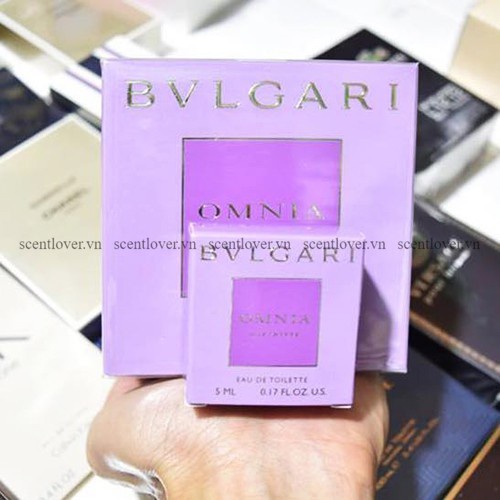 Nước Hoa Bvlgari Omnia Amethyste Tím  + 𝐒𝐜𝐞𝐧𝐭 𝐋𝐨𝐯𝐞𝐫 +