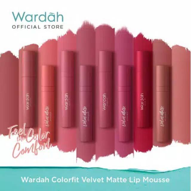 (hàng Mới Về) Son Lì Wardah Colorfit Chất Son Mịn Như Nhung | BigBuy360 - bigbuy360.vn