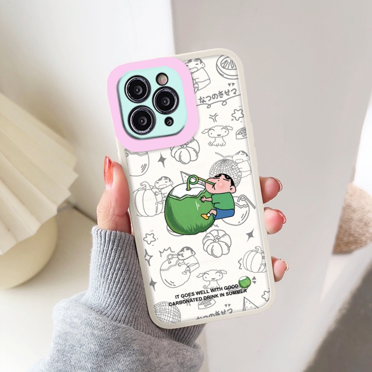 Ốp lưng iphone cạnh vuông lỗ camera shin ôm dừa 6/6splus/7/7plus/8/8plus/x/xr/xs/11/12/13/pro/max/plus/promax