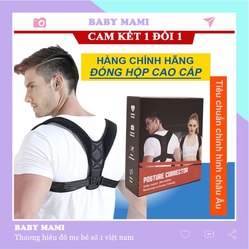 Đai Chống Gù Định Hình Cơ Thể Đai Đeo Chống Gù Lưng Hỗ Trợ Thẳng Lưng Khi Ngồi Và Vận Động