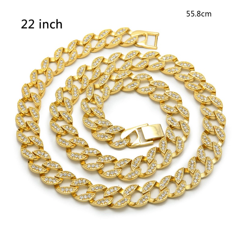 Vòng cổ Mạ Vàng Phong Cách Hip Hop