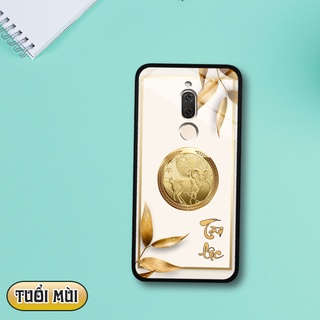 Ốp lưng kính 3D 12 con giáp - Huawei Nova 2i