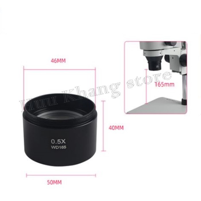 Len tăng chiều cao kính hiển vi 0.7x | 0.5x