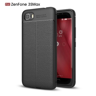 Ốp điện thoại bằng TPU mềm kiểu da cho Zenfone 3S Max ZC521TL