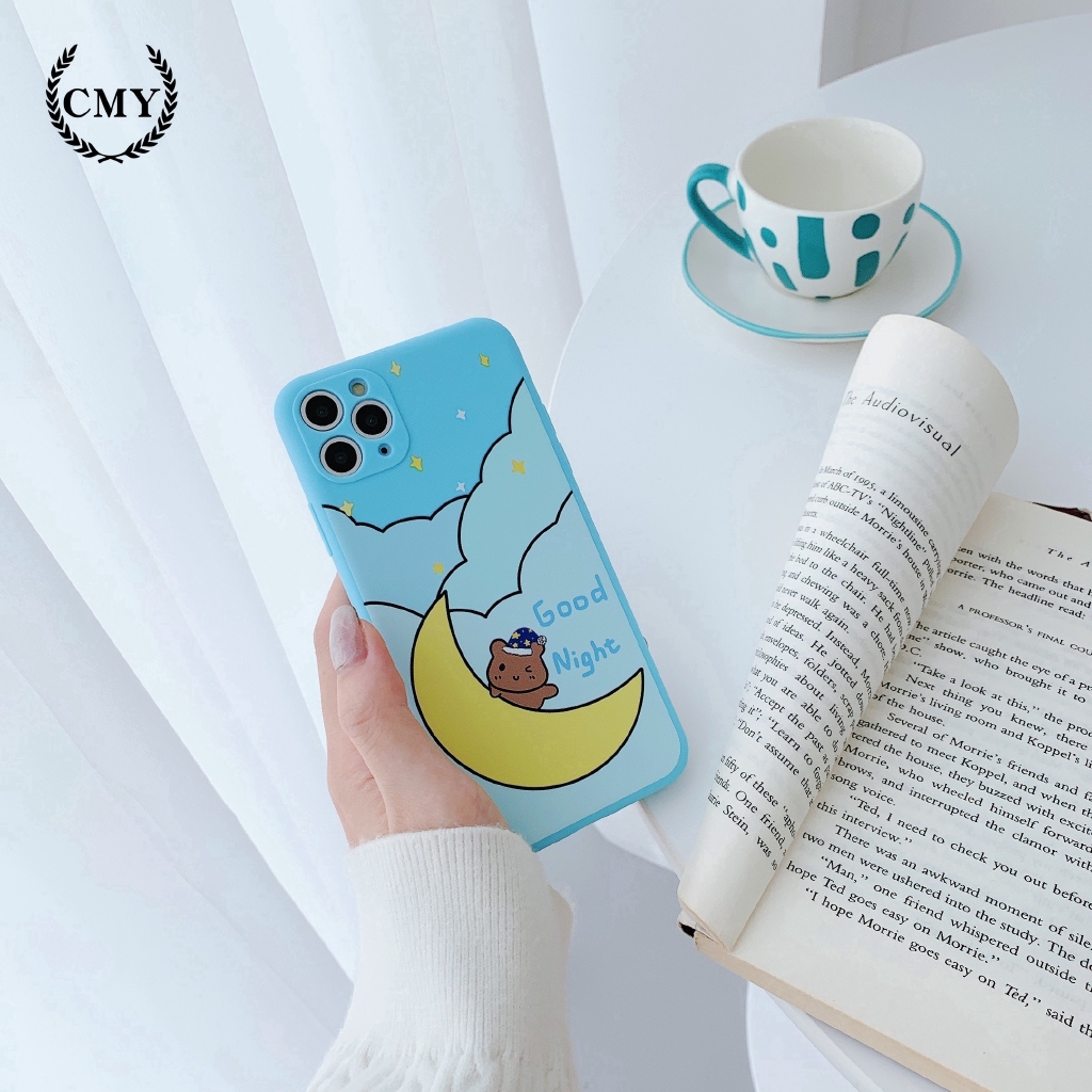 Ốp điện thoại họa tiết gấu hoạt hình dễ thương cho iPhone11/11Pro 11pro Max X XR XS XS MAX 7 8 Plus SE | BigBuy360 - bigbuy360.vn