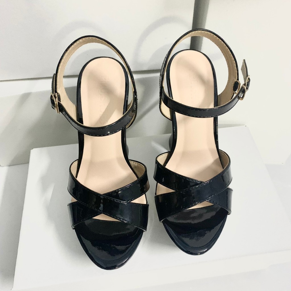 Giày cao gót đế đúp ,sandal cao gót trên 10cm catwalk 13cm