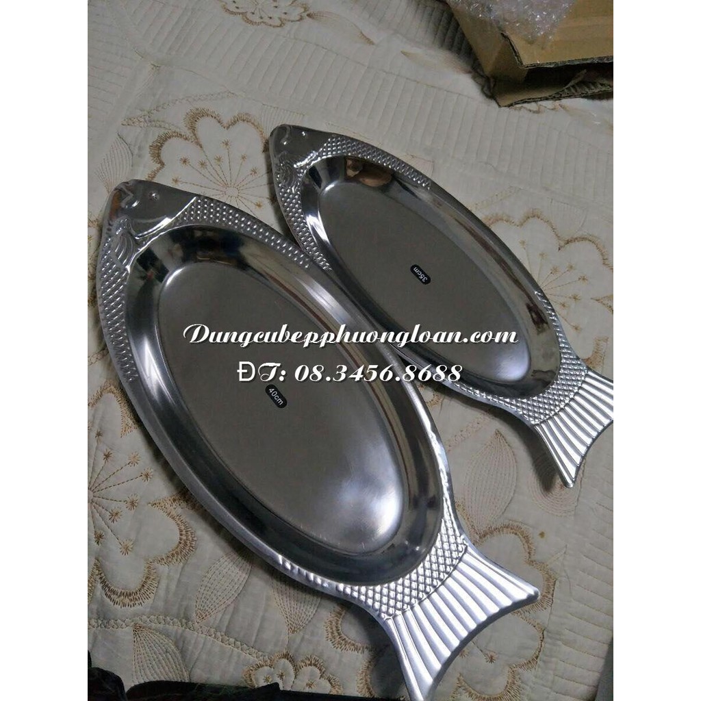 Khay cá inox bền đẹp sang trọng