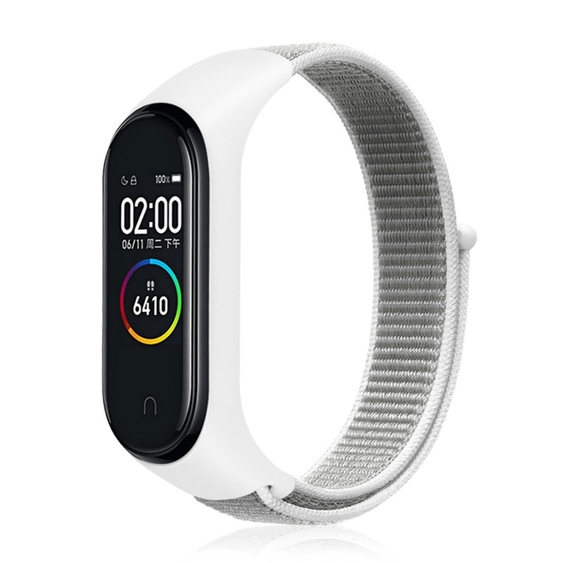 Dây Đeo Thay Thế Chất Liệu Canvas Nylon Cho Xiaomi Band 4 Nfc Phiên Bản 3