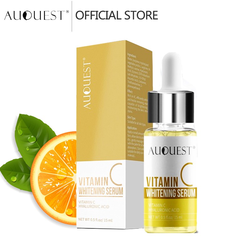 Serum AUQUEST Chứa Vitamin C Giúp Dưỡng Ẩm Và Làm Trắng Da 15ML