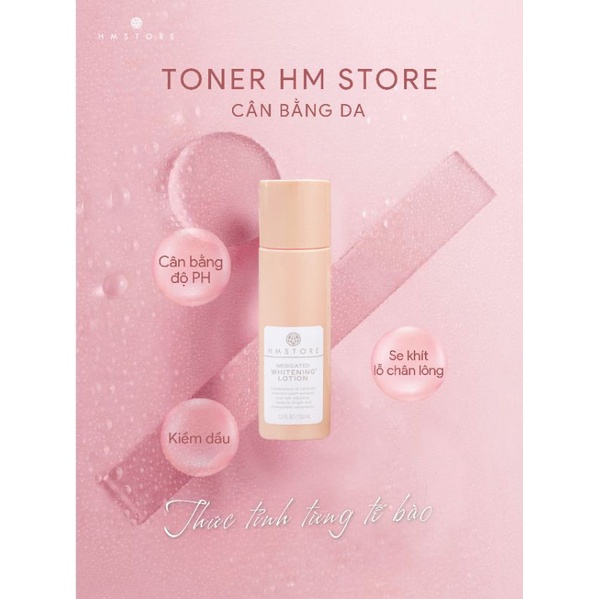 Toner/Lotion/ Nước hoa hồng HM Store