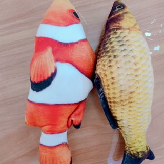 Cá nhồi bông cho chó mèo