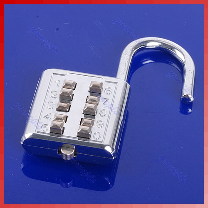 Ổ Khóa Mật Khẩu 5 Chữ Số Chống Thời Tiết Tiện Dụng Cho Vali/Tủ Đồ