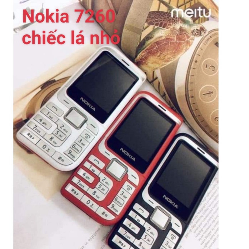 Điện Thoại Nokia 7260 Chiếc Lá Nhỏ Chính Hãng - Bảo Hành 12 Tháng