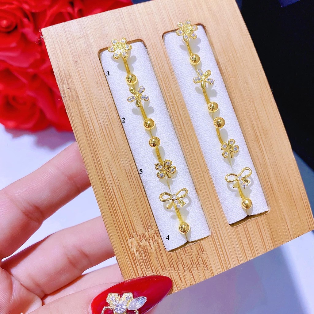 Bông tai nhiều mẫu xinh sắn