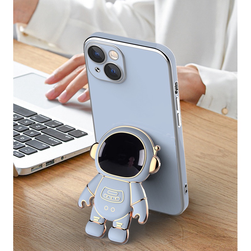 Giá đỡ điện thoại hình phi hành gia thời trang