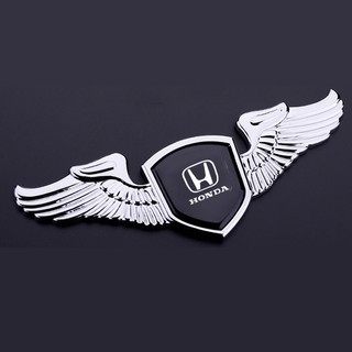 Logo cánh chim 3D cao cấp dán capo xe ô tô
