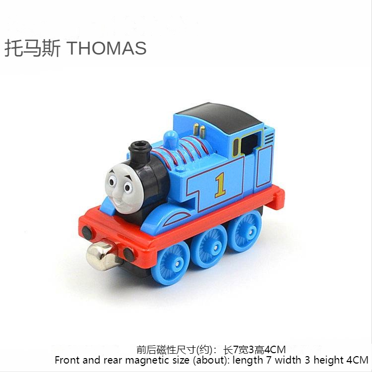 Bộ Đồ Chơi Đường Ray Xe Lửa Thomas Bằng Hợp Kim Nam Châm Độc Đáo Cho Bé