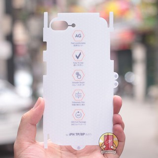 Miếng Dán PPF Chống Vân Tay Mặt Sau Cho iPhone 7 Plus/ 8 Plus
