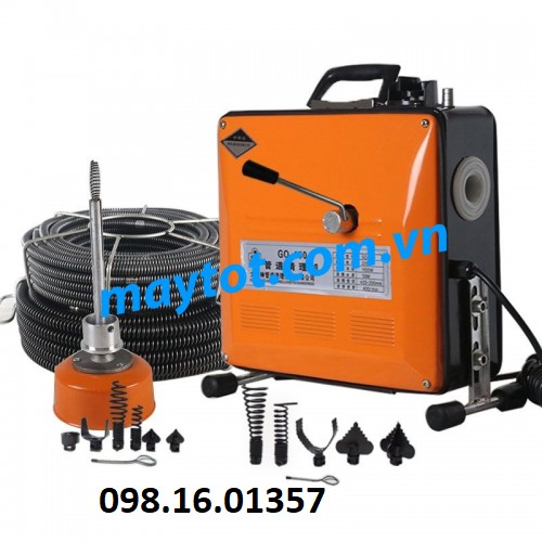 Máy thông tắc cống GQ150 - 2200w / Công suất lớn, Thông các loại ống, Đánh bay các loại rác.