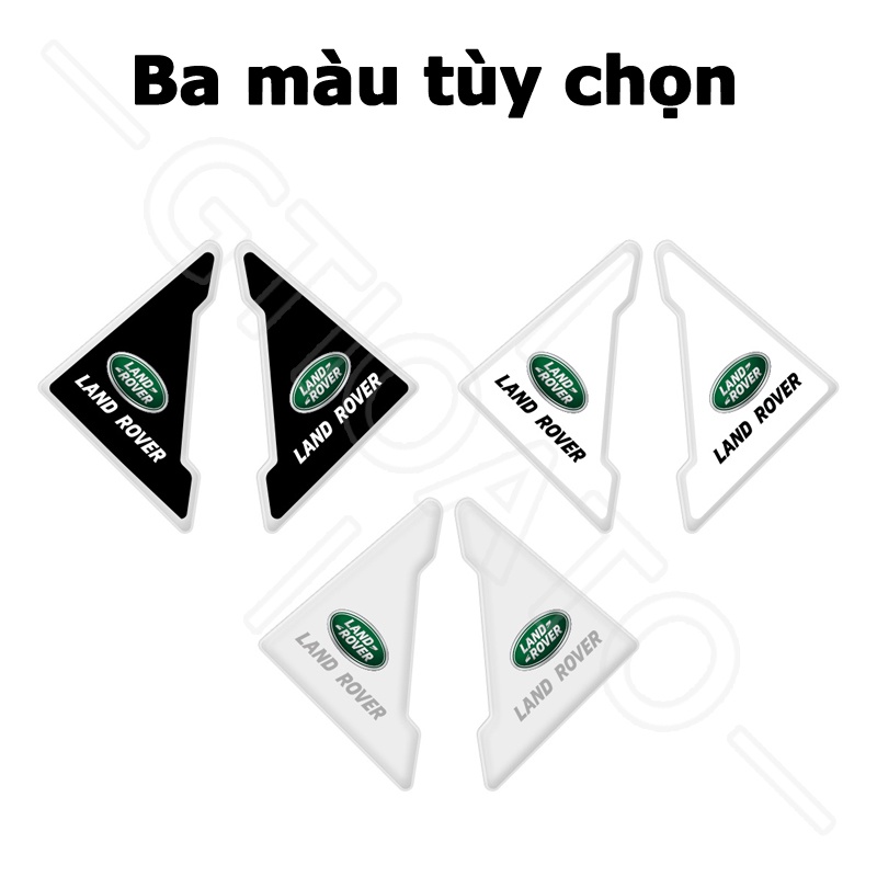 GTIOATO ChốNg Va ĐậP CửA Ô Tô Dán Góc Cửa Ô Tô Miếng Dán Chống Trầy Xước Ô Tô Miếng Dán Xe Trang Trí Ô Tô Cho Land Rover Defender Evoque Discovery VELAR Range