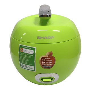 Nồi cơm điện nắp gài Sharp KS-A08V 0.72 lít