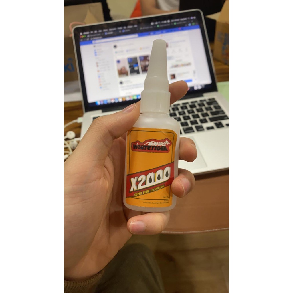 Keo dán SIÊU DÍNH x2000 store keo dán đa năng dán GỖ KÍNH BỂ CÁ GIÀY SẮT NHỰA siêu dính