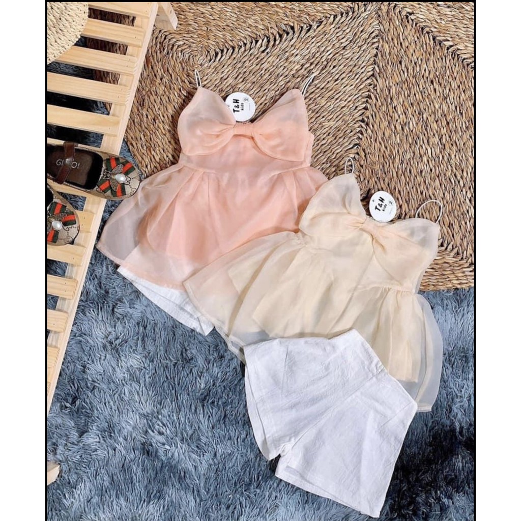 Set áo quần bé gái
