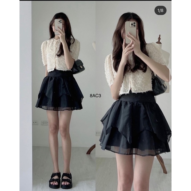 Chân váy voan công chúa dáng ngắn - 8AC3 - Cindy20 Closet