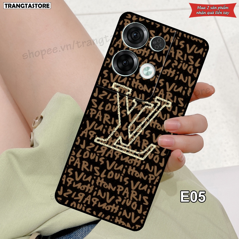Ốp lưng Oppo Reno 8 4G / Reno 8 5G / Reno 8Z 5G in hình thương hiệu Dior, Adidas, LV,..... nổi tiếng