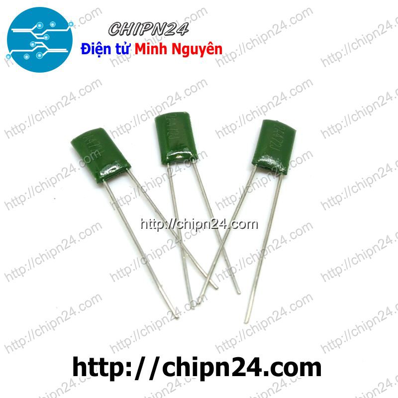 [10 CON] (KG2) Tụ mica 472J 100V (472 2A472J 4.7nF)