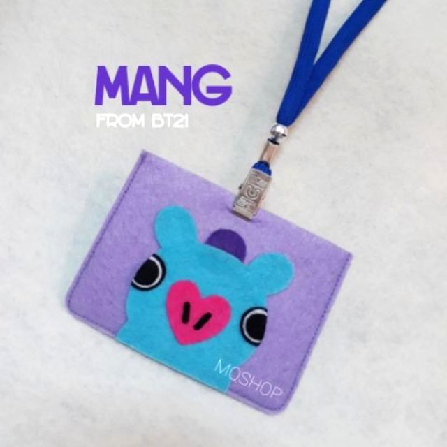 DÂY ĐEO THẺ SV handmade BT21 BTS