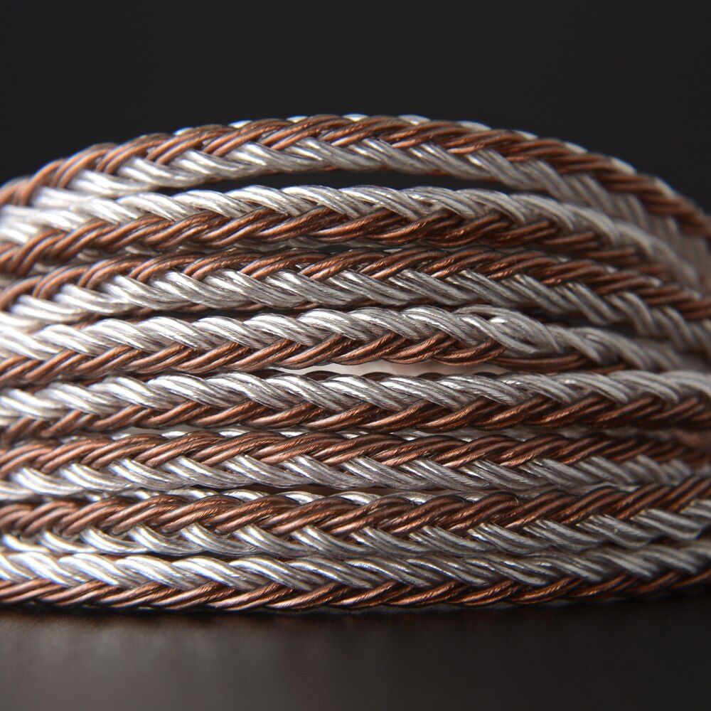 Dây Cáp Đồng C16-5 16 Lõi MMCX/2Pin/QDC/NX7 Pin Cho BL-03 TRN VX CCA KZ DQ6S TFZ QDC NX7 MK3