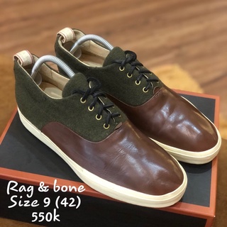 [Giày 2hand] [Size 42] Giày Sneaker Da Thương Hiệu Rag&Bone Độ Mới 90%