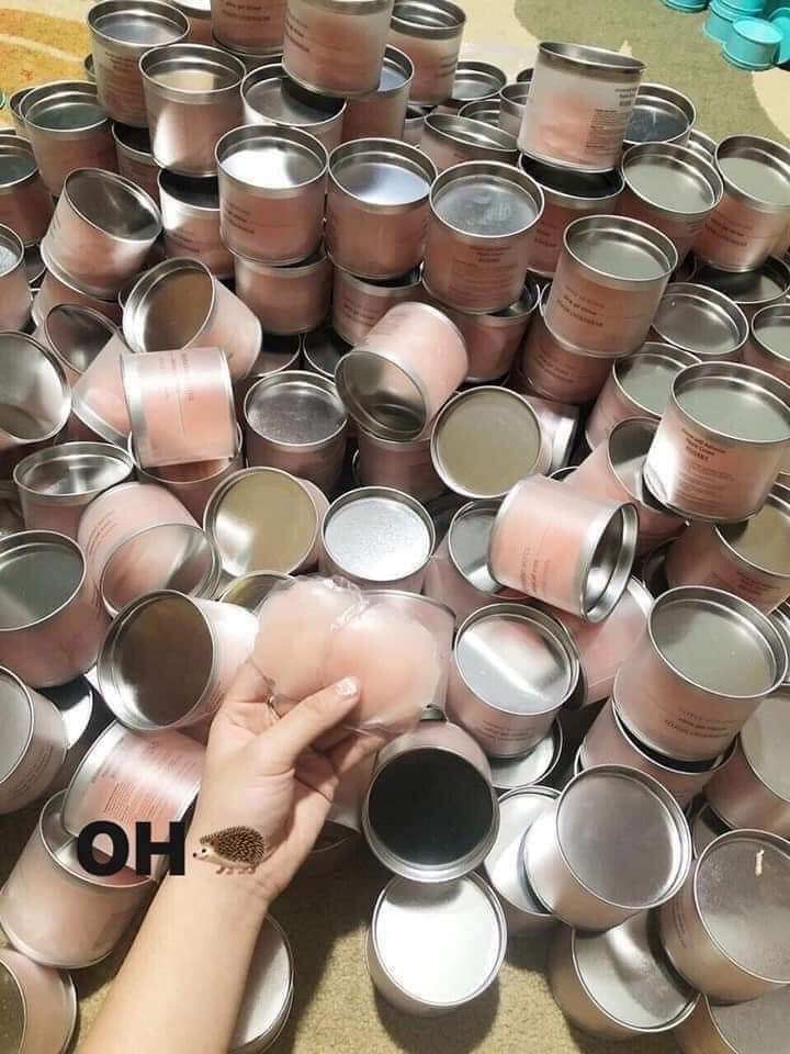 Miếng dán ti silicon , Hộp Hồng Dán Ti 5 cặp 10 Miếng Tàng Hình Siêu Chắc Hình Hoa Cho Các Chị Yêu