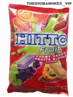Combo 3 gói Hitto trái cây thái lan 280gr