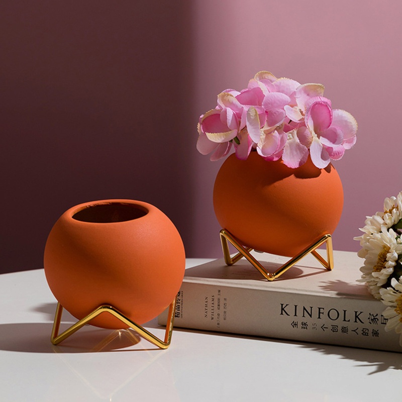 Bình Hoa Bằng Gốm Sứ Phong Cách Bắc Âu