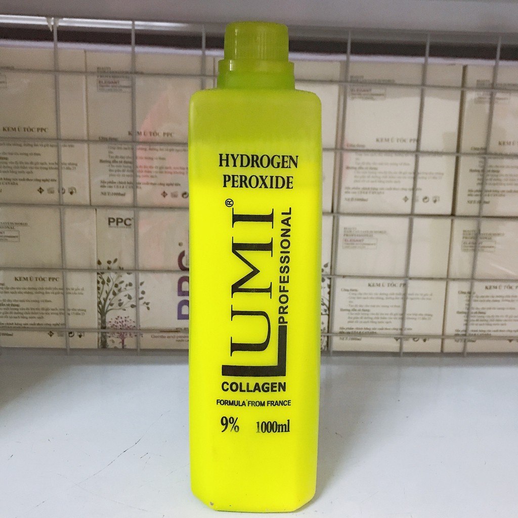 Oxy Lumi Trợ Nhuộm Oxy Cherry, Napoli, QP Plus Trợ Nhuộm Tóc Không Rát Da Đầu 1000ml ( Oxy Chống Xót )