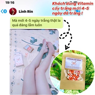 Vitamin cấy trắng  [ Gói 20 Viên tặng 2 ]