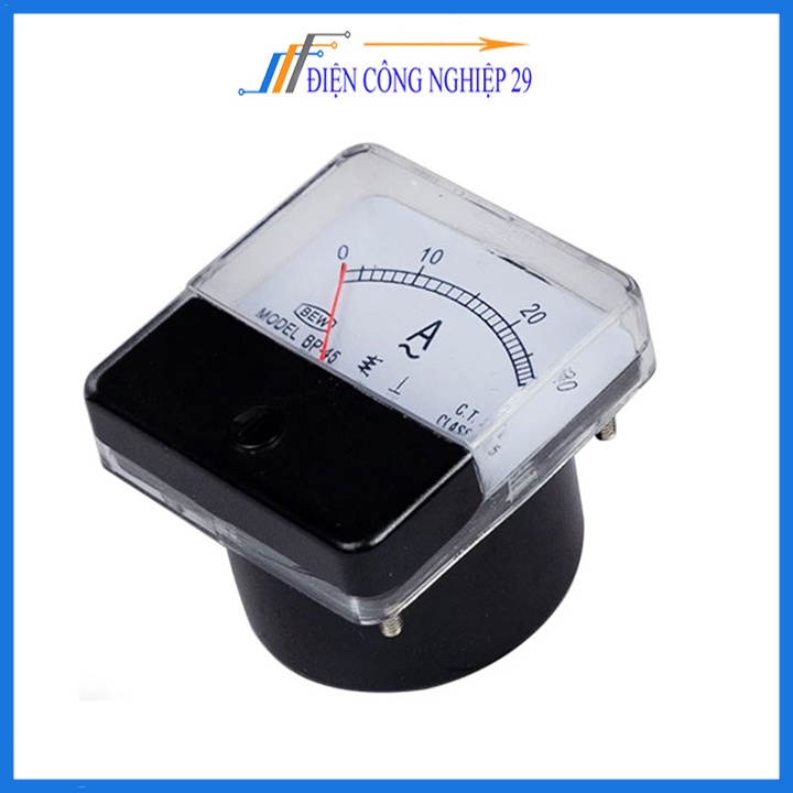 Đồng hồ Ampe kế xoay chiều BEW 5x5x3.5Cm