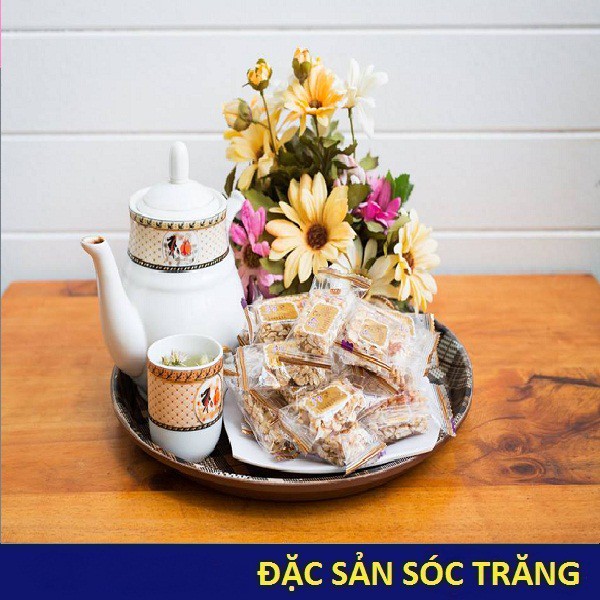 Kẹo Đậu Phộng Loại 1 Nhiều Đậu Phộng - Kẹo Thèo Lèo -   ĐẶC SẢN SÓC TRĂNG - Công Lập Thành - Rất Ngon