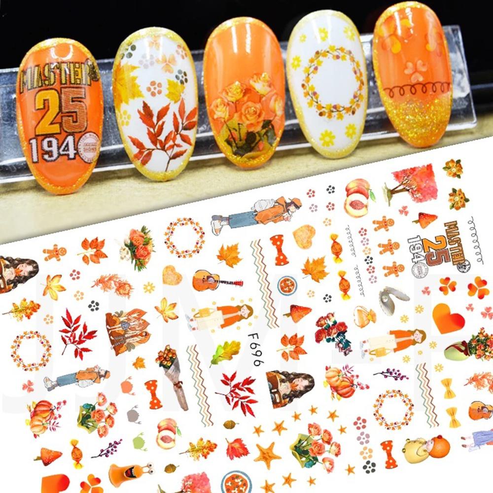1 Tờ Sticker Dán Móng Nghệ Thuật Heceh